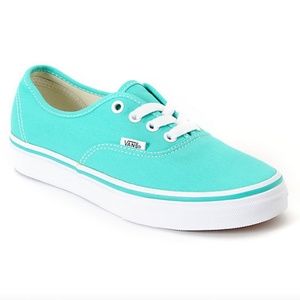 Vans Authentics in Turquoise